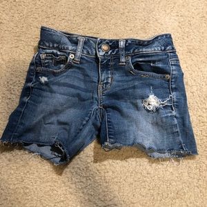 American eagle jean shorts